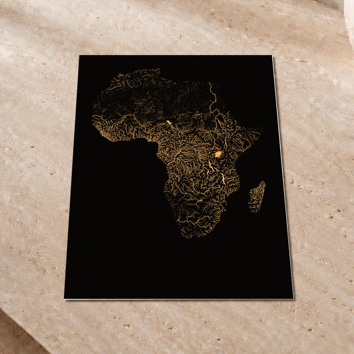 Beautiful Rivers — África — Cobre, Impressão fine art · 30 × 40 cm, Sem margem