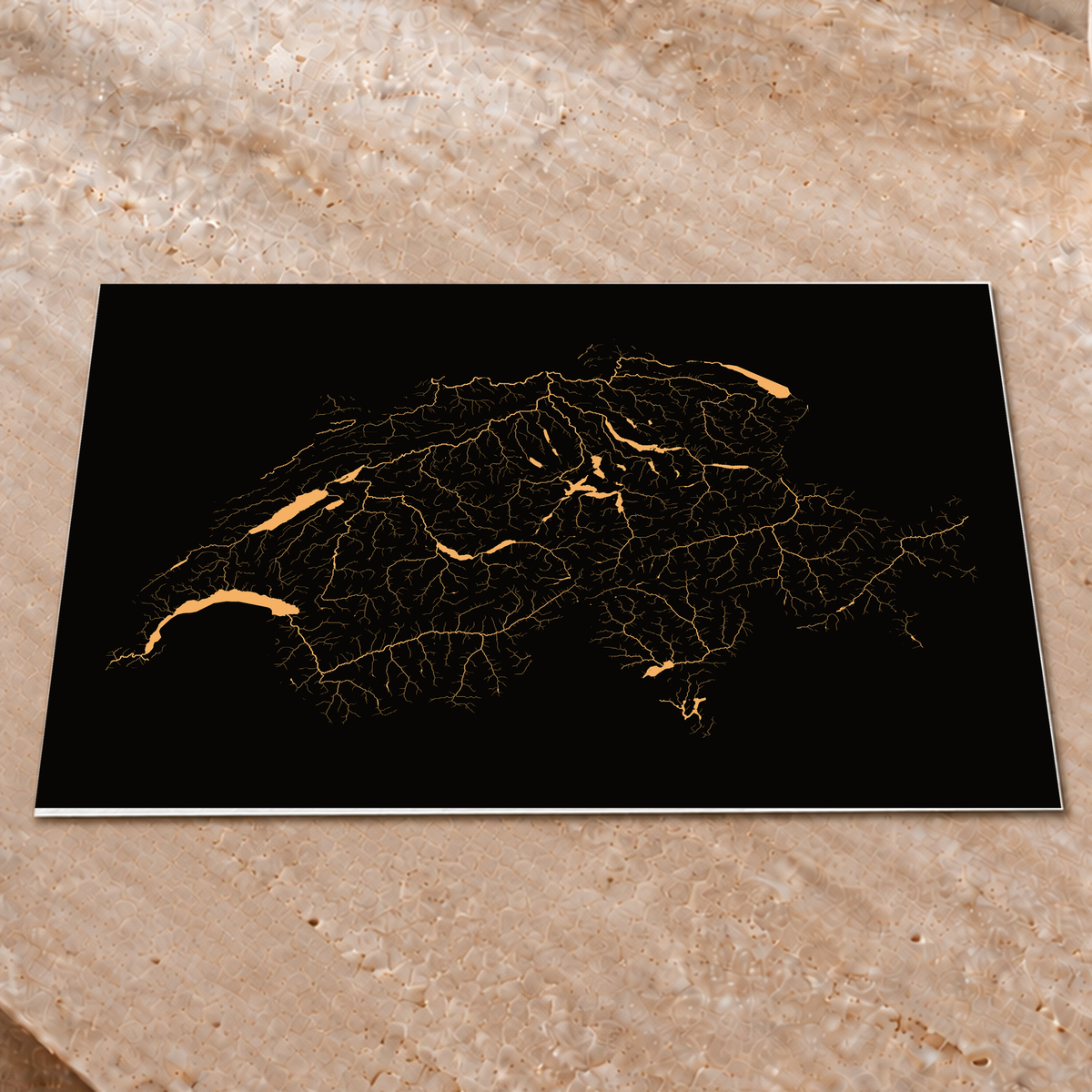 Beautiful Rivers — Suíça — Cobre, Impressão fine art · 45 × 60 cm, Sem margem
