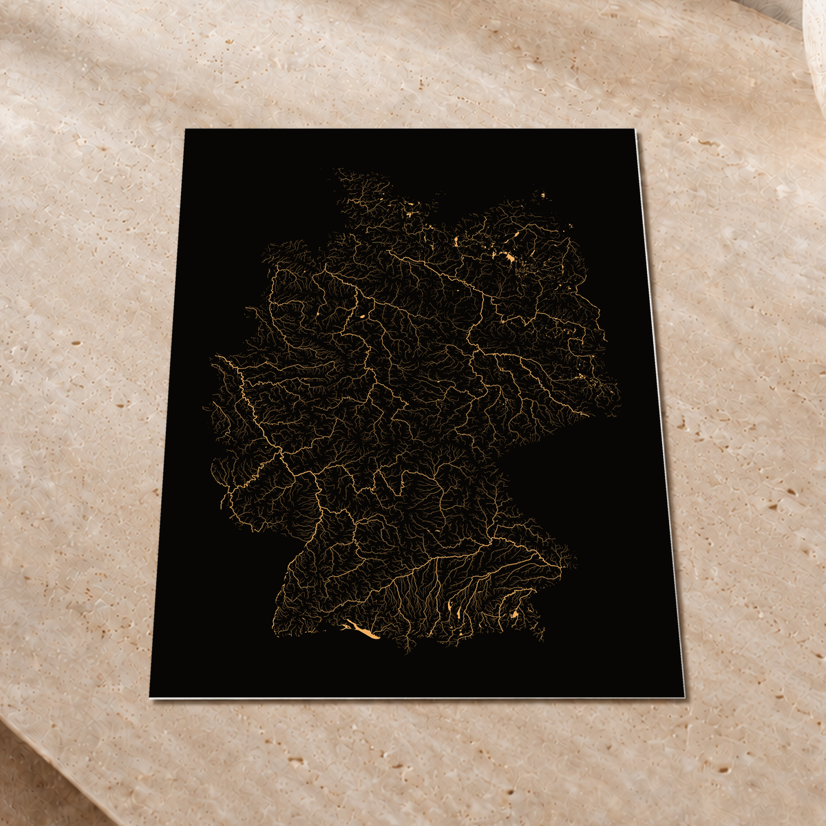 Beautiful Rivers — Alemanha — Cobre, Impressão fine art · 30 × 40 cm, Sem margem