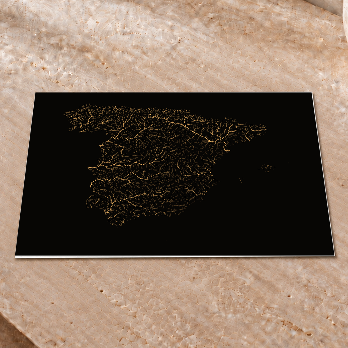 Beautiful Rivers — Espanha — Cobre, Impressão fine art · 30 × 40 cm, Sem margem