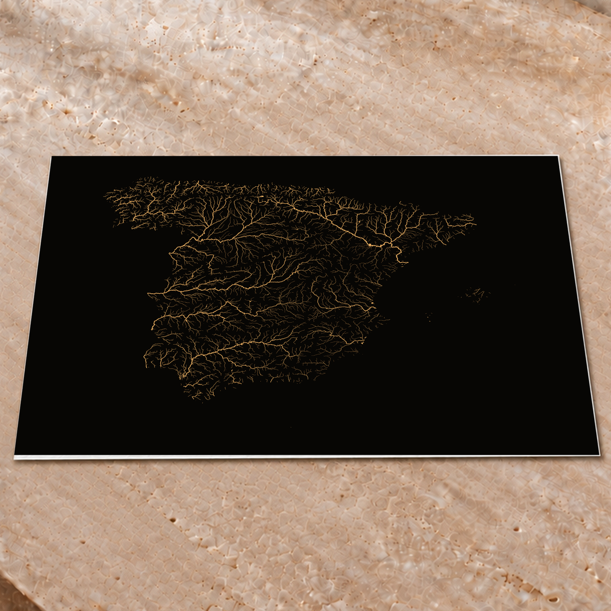 Beautiful Rivers — Espanha — Cobre, Impressão fine art · 60 × 80 cm, Sem margem