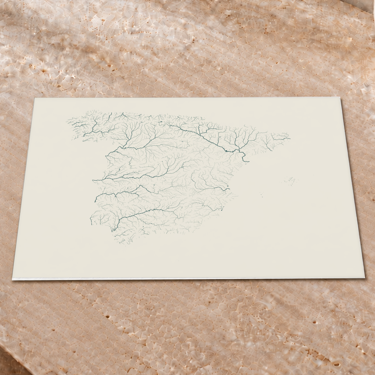 Beautiful Rivers — Espanha — Natural e luminosa, Impressão fine art · 45 × 60 cm, Sem margem