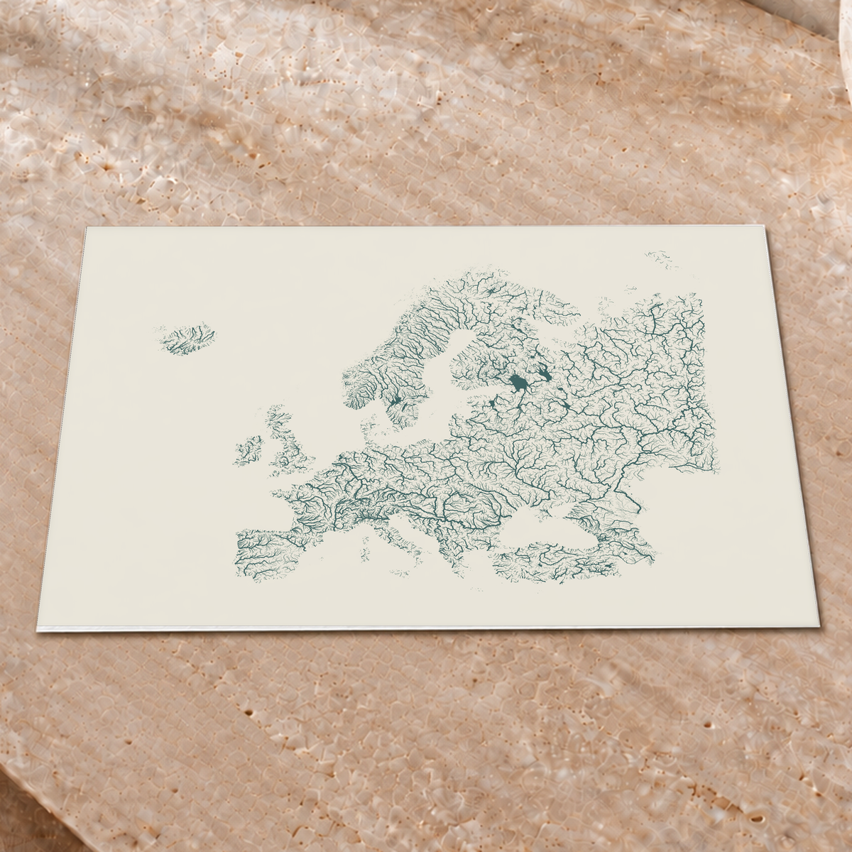 Beautiful Rivers — Europa — Natural e luminosa, Impressão fine art · 30 × 40 cm, Sem margem