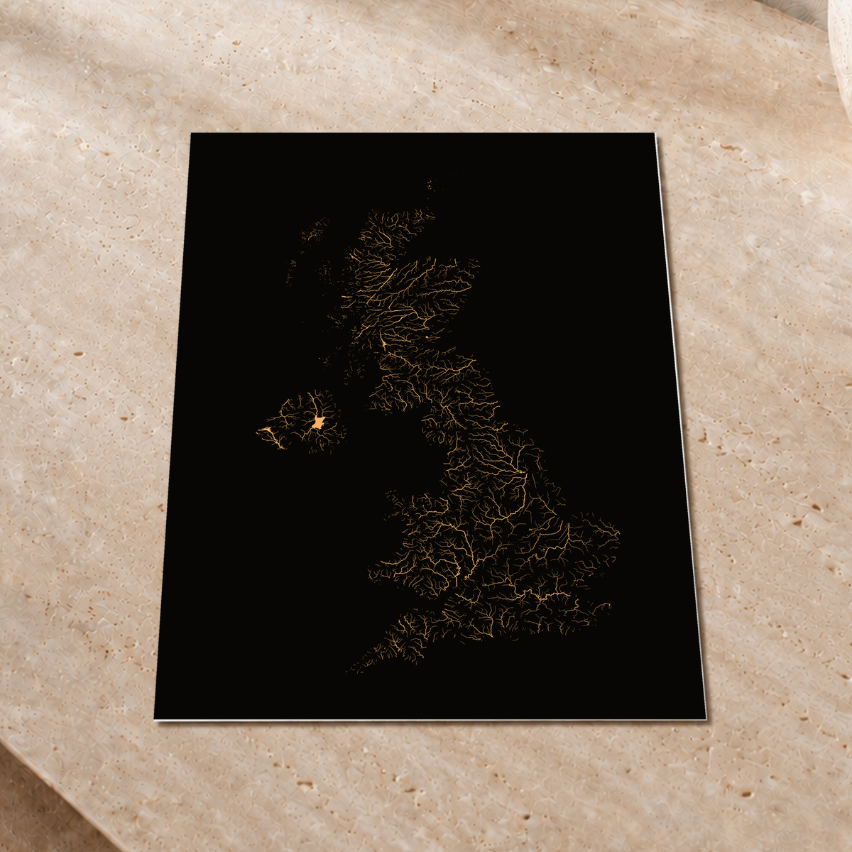 Beautiful Rivers — Reino Unido — Cobre, Impressão fine art · 30 × 40 cm, Sem margem
