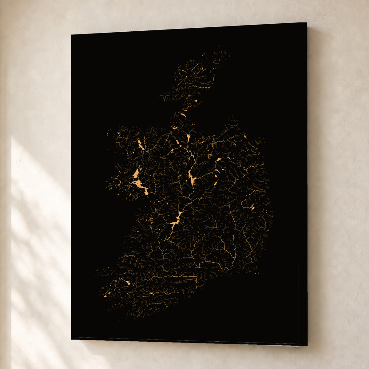 Beautiful Rivers — República da Irlanda — Cobre, Canvas · 30 × 40 cm, Sem margem