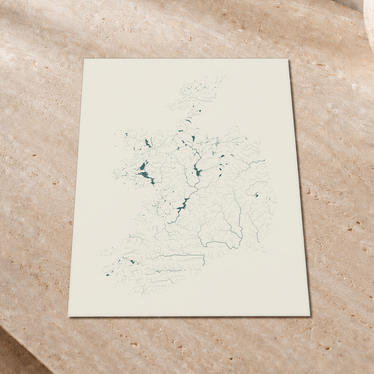 Beautiful Rivers — República da Irlanda — Natural e luminosa, Impressão fine art · 30 × 40 cm, Sem margem