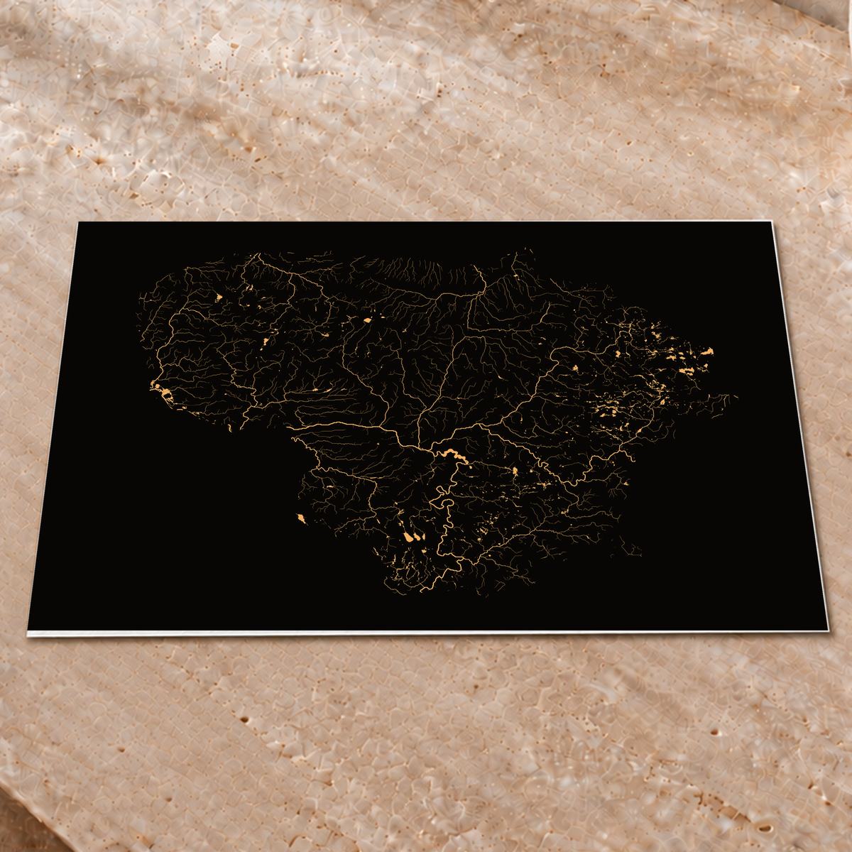 Beautiful Rivers — Lituânia — Cobre, Impressão fine art · 45 × 60 cm, Sem margem