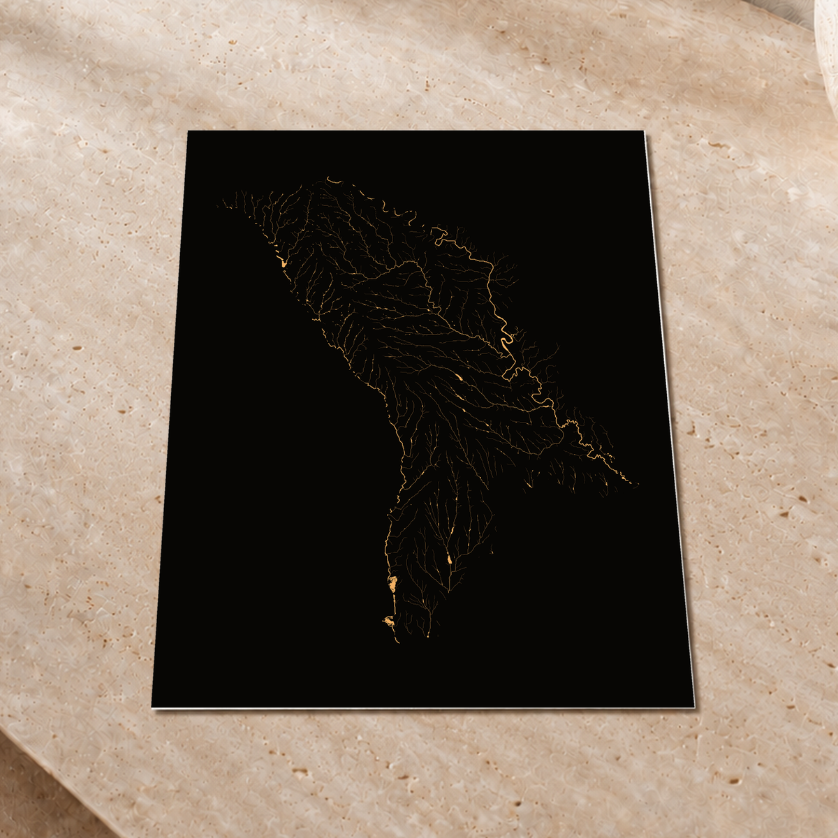 Beautiful Rivers — Moldávia — Cobre, Impressão fine art · 30 × 40 cm, Sem margem
