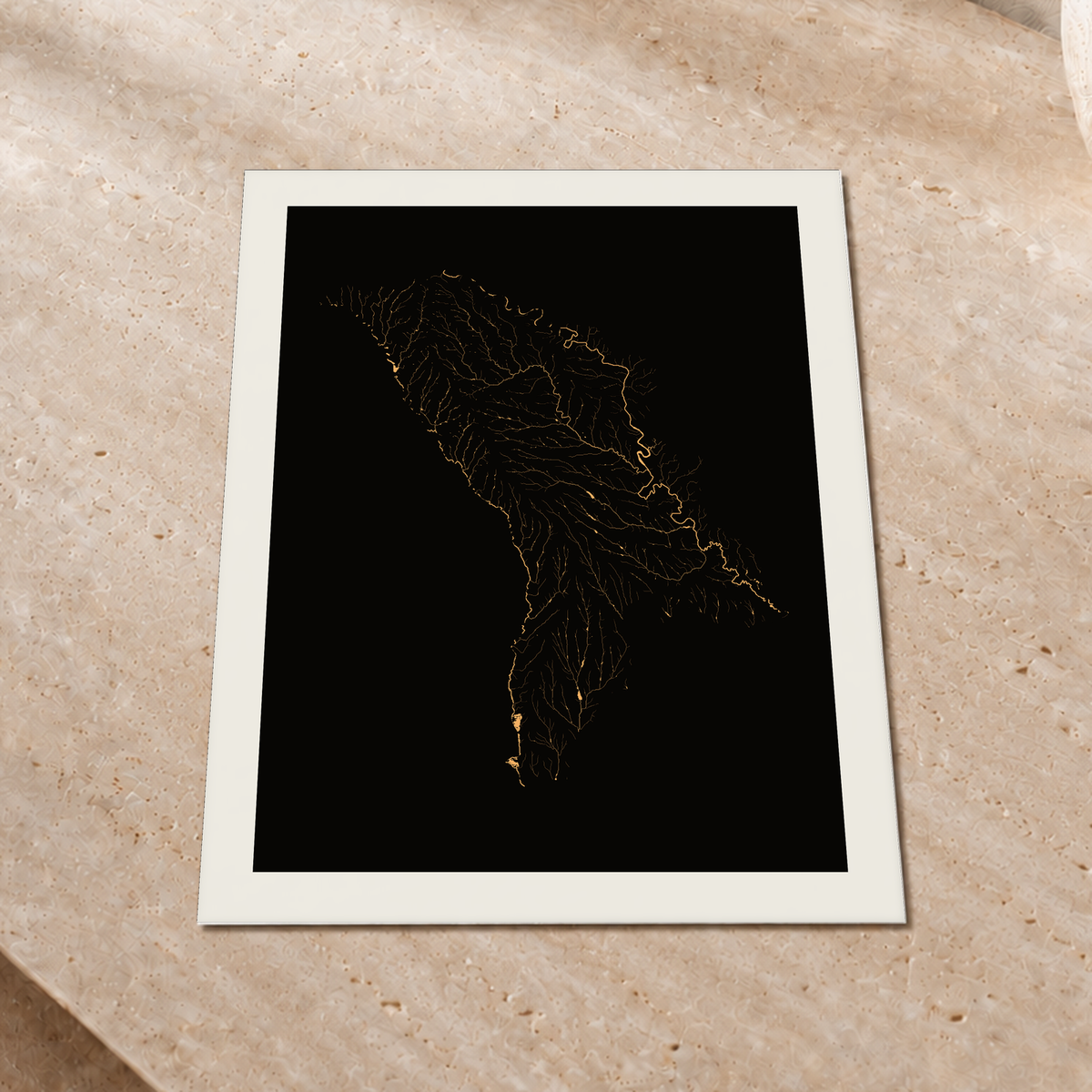 Beautiful Rivers — Moldávia — Cobre, Impressão fine art · 30 × 40 cm, Margem branca