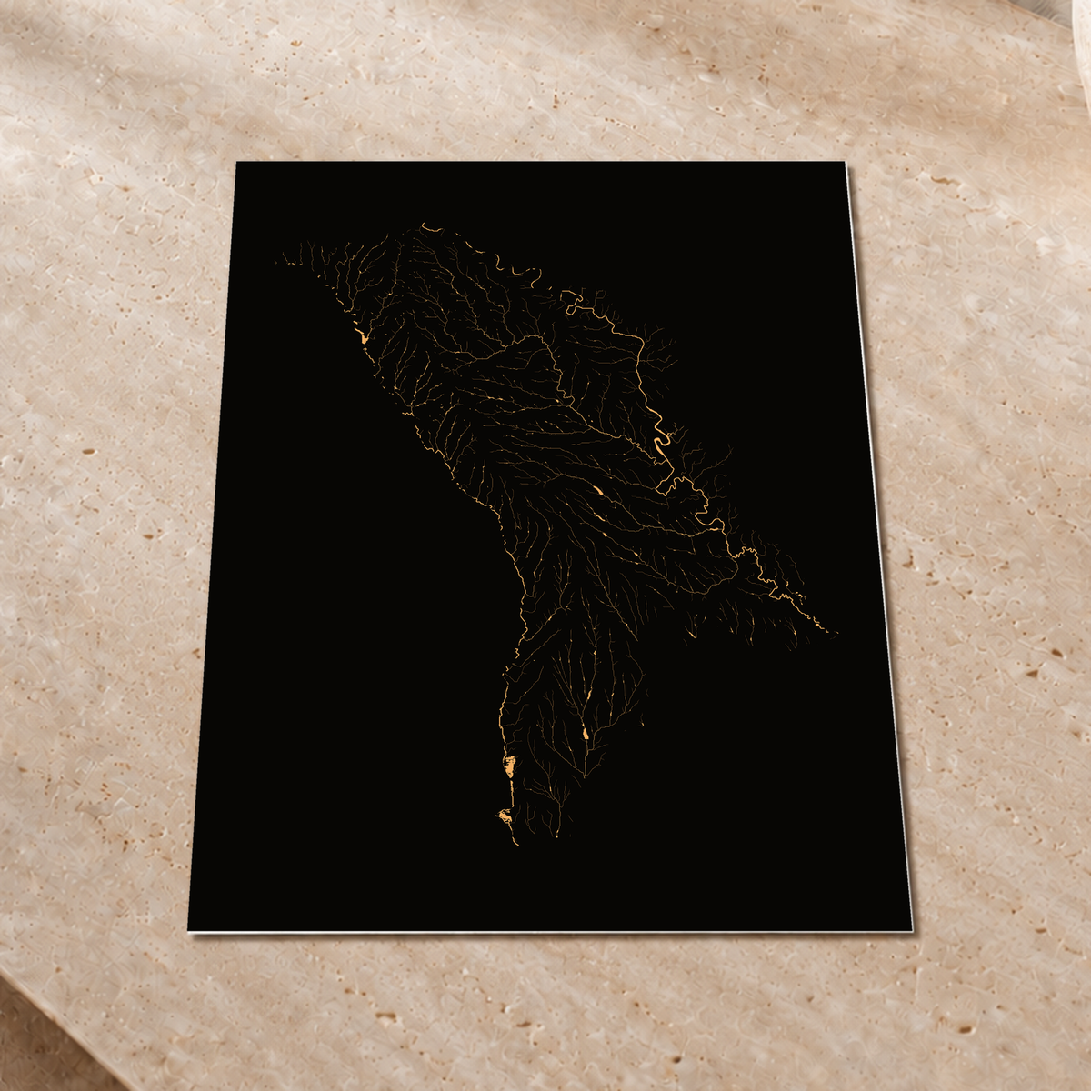 Beautiful Rivers — Moldávia — Cobre, Impressão fine art · 45 × 60 cm, Sem margem