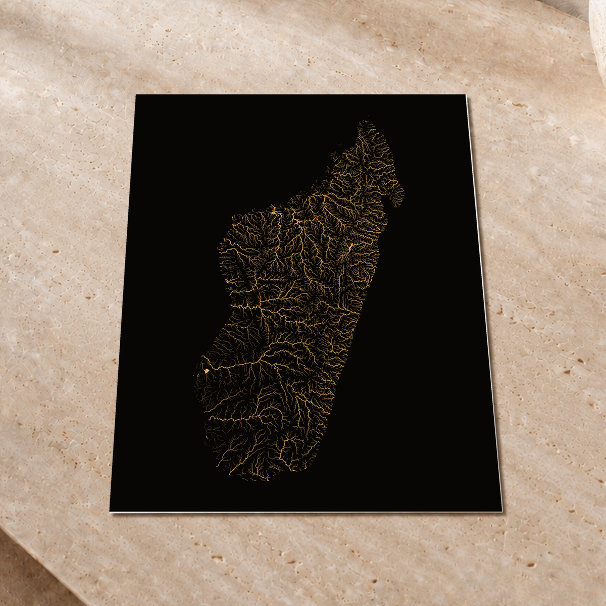Beautiful Rivers — Madagáscar — Cobre, Impressão fine art · 30 × 40 cm, Sem margem
