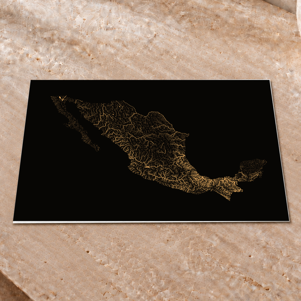 Beautiful Rivers — México — Cobre, Impressão fine art · 30 × 40 cm, Sem margem