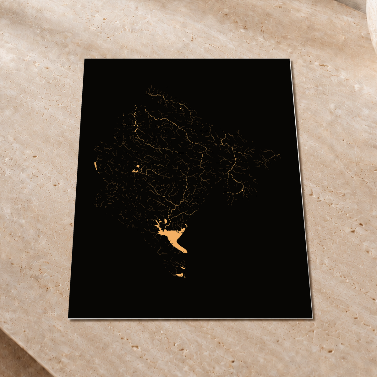 Beautiful Rivers — Montenegro — Cobre, Impressão fine art · 30 × 40 cm, Sem margem