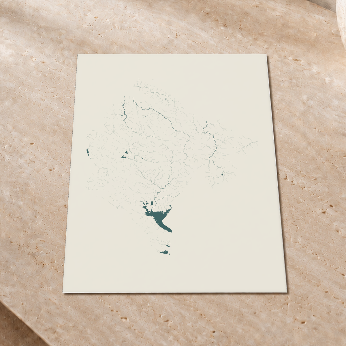 Beautiful Rivers — Montenegro — Natural e luminosa, Impressão fine art · 30 × 40 cm, Sem margem