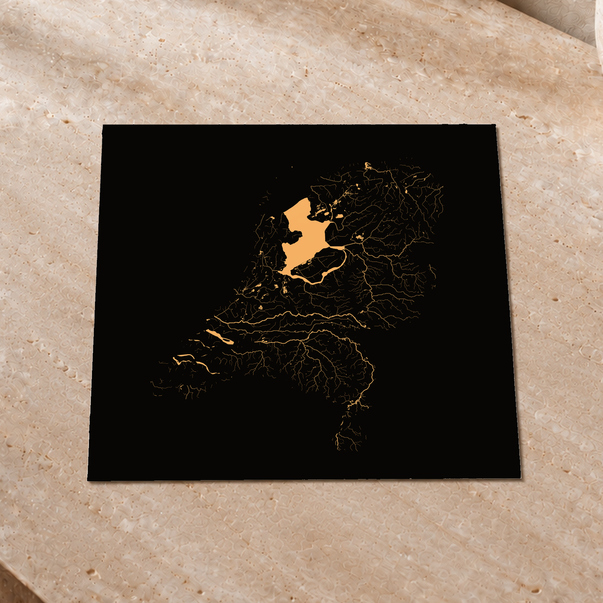 Beautiful Rivers — Países Baixos — Cobre, Impressão fine art · 30 × 30 cm, Sem margem