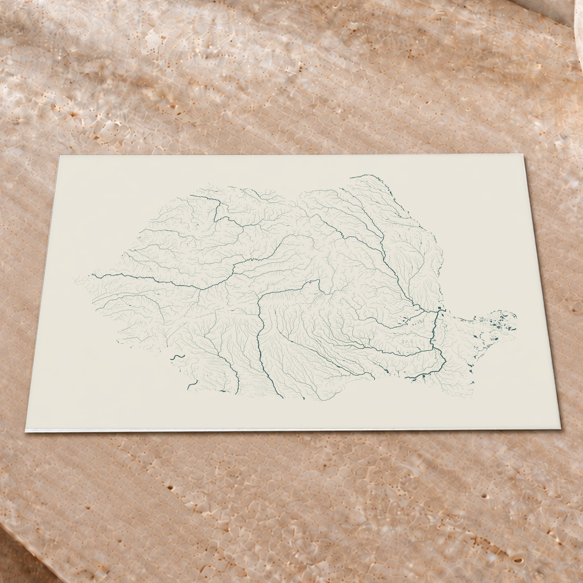 Beautiful Rivers — Roménia — Natural e luminosa, Impressão fine art · 30 × 40 cm, Sem margem