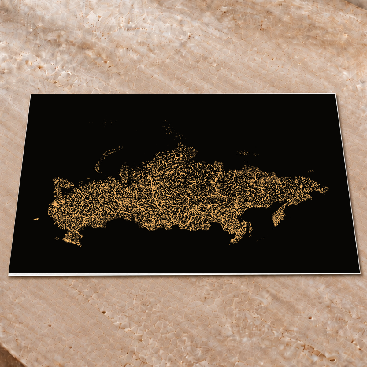 Beautiful Rivers — Rússia — Cobre, Impressão fine art · 60 × 80 cm, Sem margem