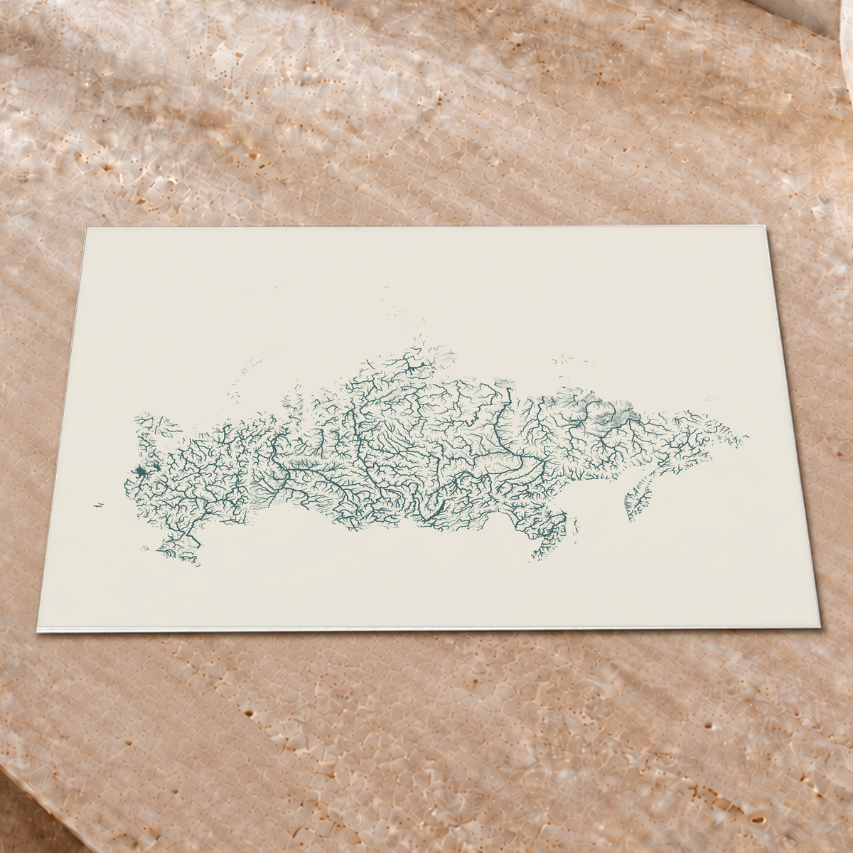Beautiful Rivers — Rússia — Natural e luminosa, Impressão fine art · 30 × 40 cm, Sem margem