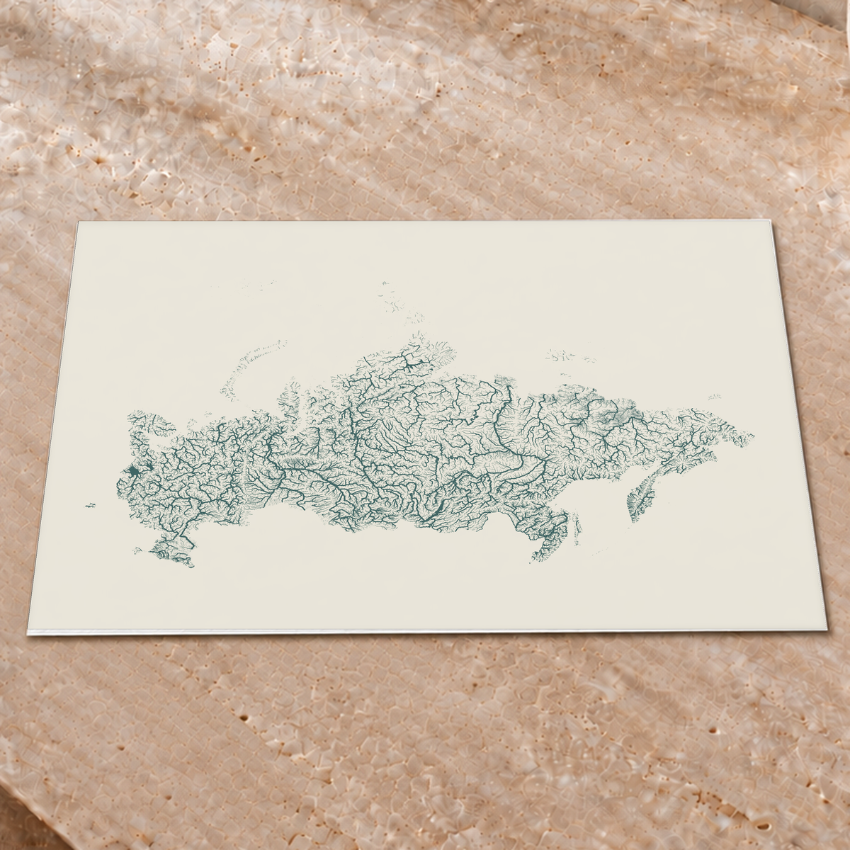 Beautiful Rivers — Rússia — Natural e luminosa, Impressão fine art · 45 × 60 cm, Sem margem