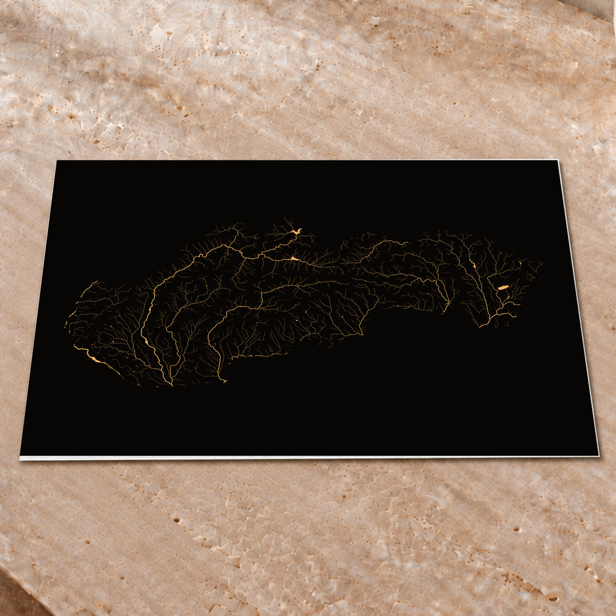Beautiful Rivers — Eslováquia — Cobre, Impressão fine art · 45 × 60 cm, Sem margem