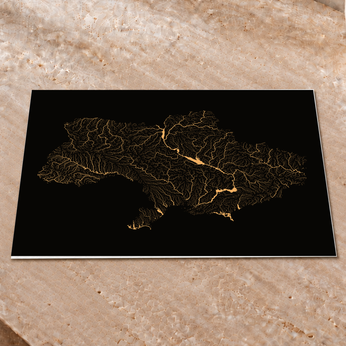 Beautiful Rivers — Ucrânia — Cobre, Impressão fine art · 45 × 60 cm, Sem margem