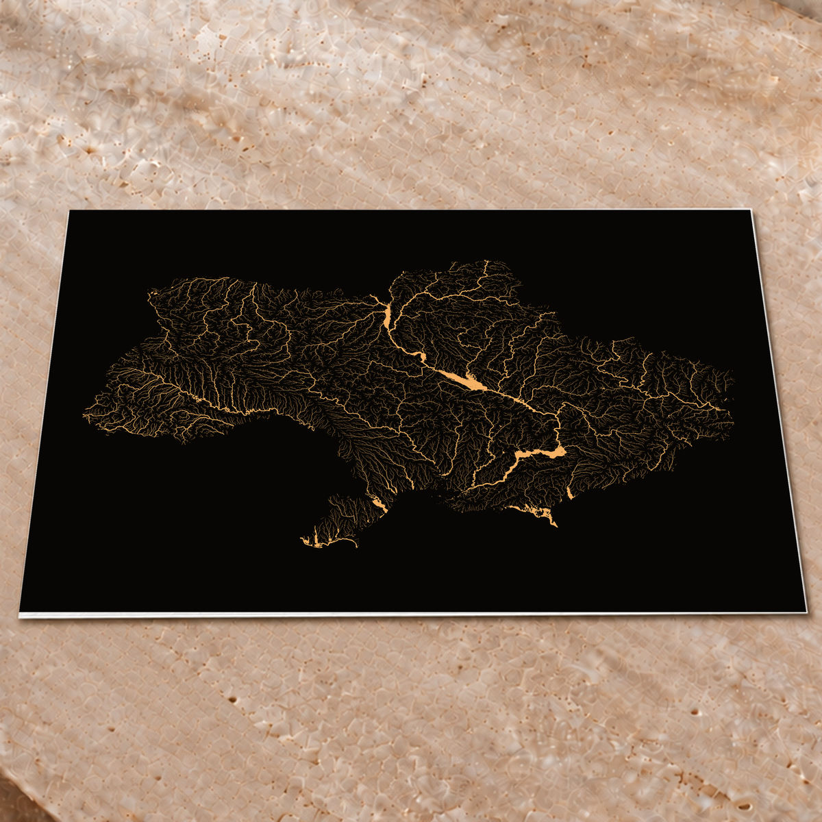 Beautiful Rivers — Ucrânia — Cobre, Impressão fine art · 60 × 80 cm, Sem margem