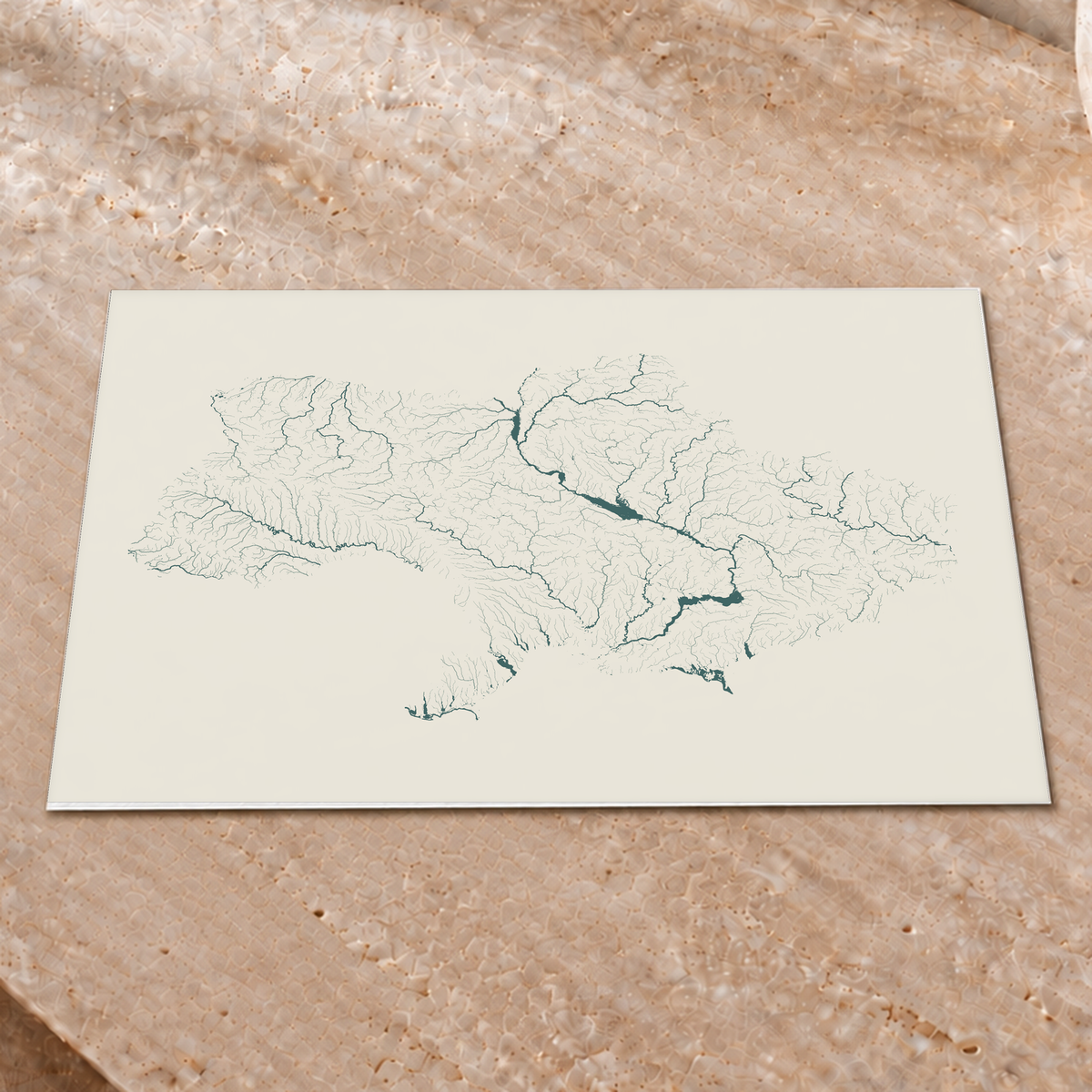 Beautiful Rivers — Ucrânia — Natural e luminosa, Impressão fine art · 30 × 40 cm, Sem margem