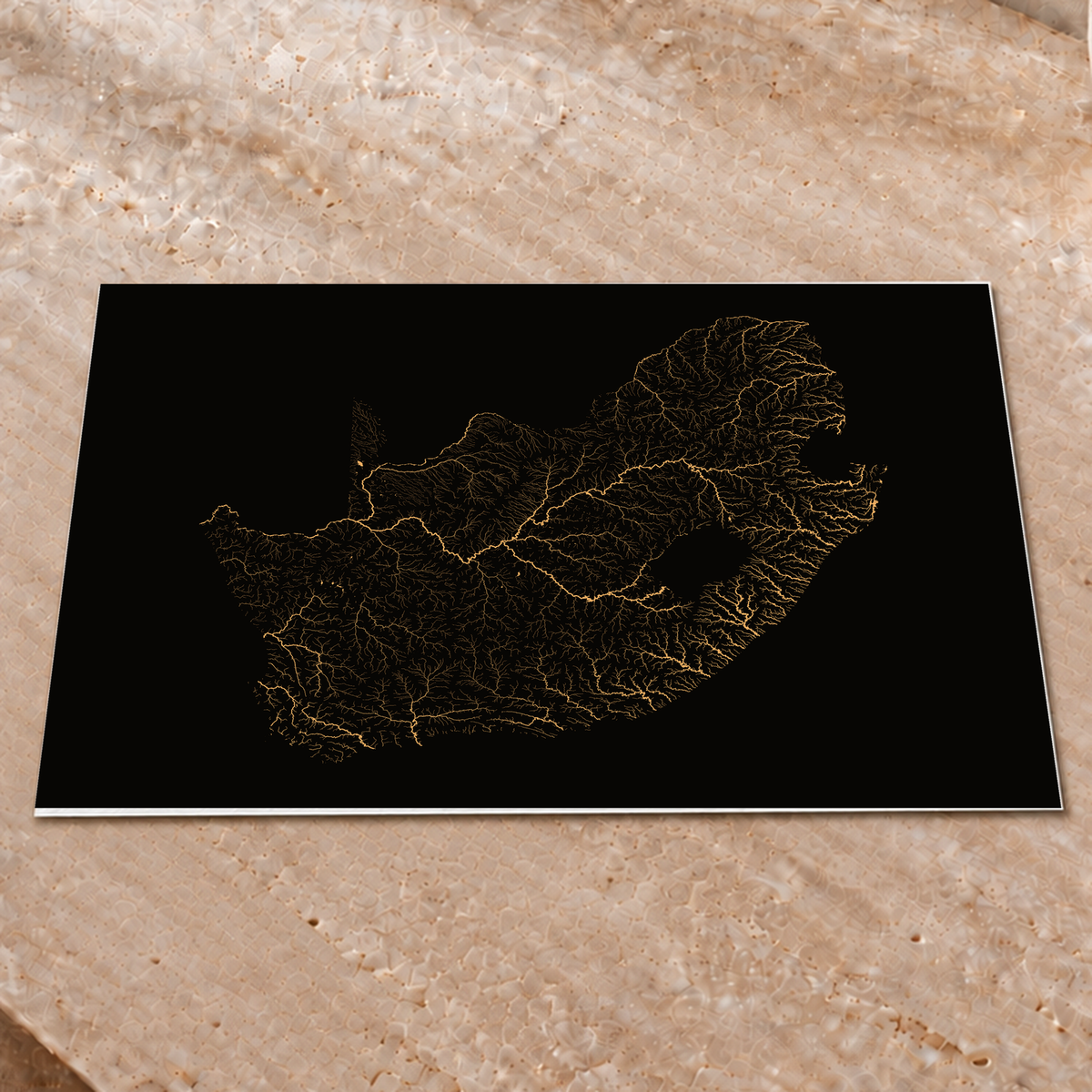 Beautiful Rivers — África do Sul — Cobre, Impressão fine art · 45 × 60 cm, Sem margem