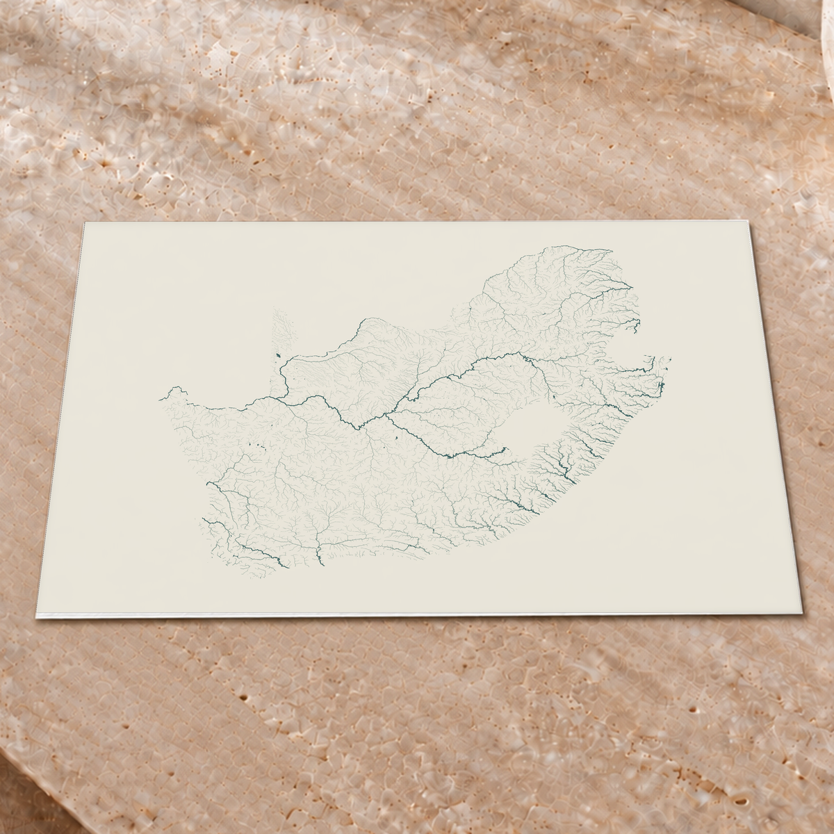 Beautiful Rivers — África do Sul — Natural e luminosa, Impressão fine art · 30 × 40 cm, Sem margem